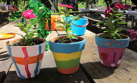 Decorate Flower Pot Kids